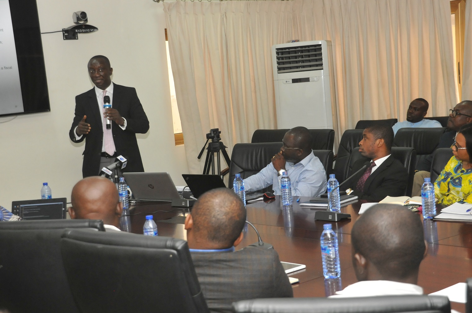 Finance Minister Engages Journalists on Performance of the Economy